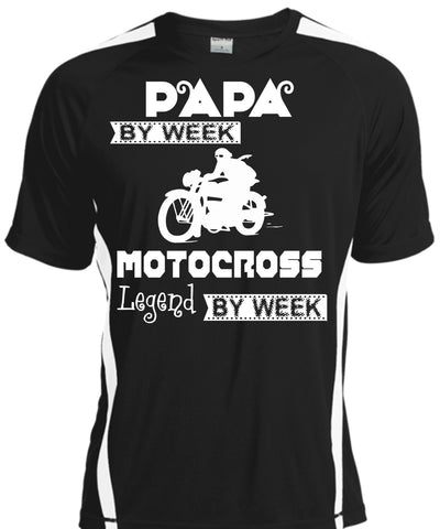 A black t-shirt with the shopify logo