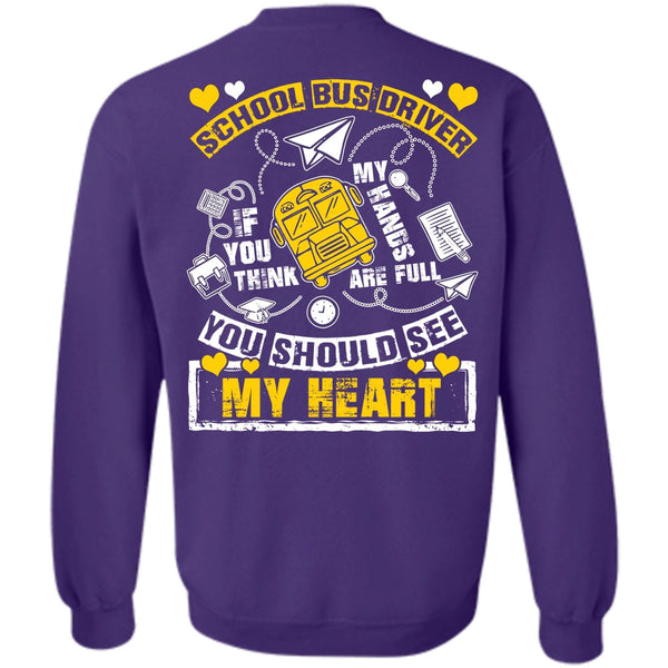 You Should See My Heart T Shirt, I Love Bus Sweatshirt