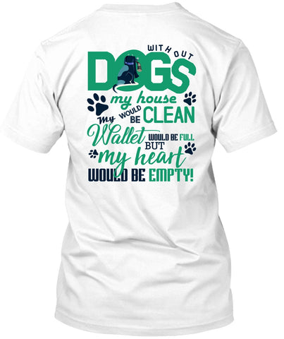 A black t-shirt with the shopify logo