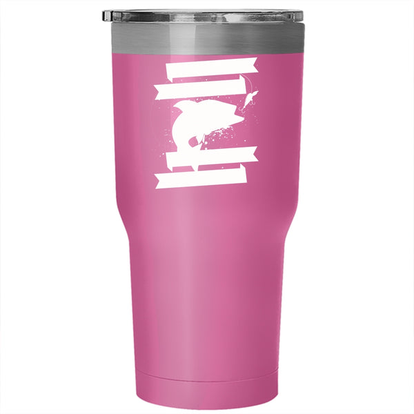 I'll Jerk It Once I'll Jerk It Twice Tumbler 30 oz Stainless Steel, Funny Fishing Travel Mug
