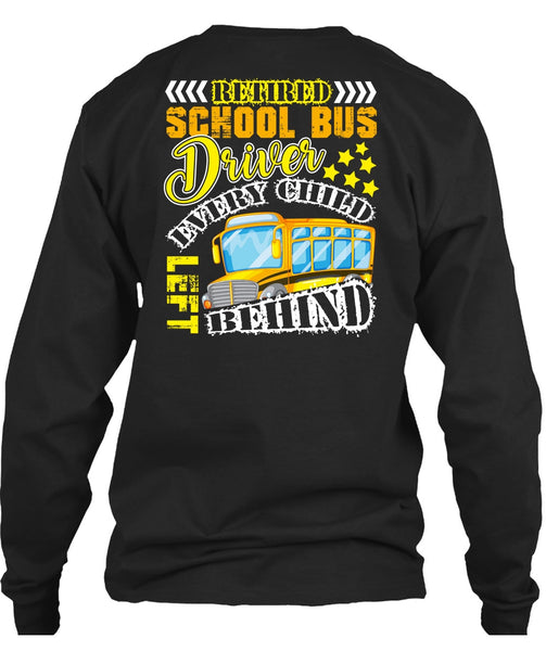 Retired School Bus Driver T Shirt, I Love Bus T Shirt