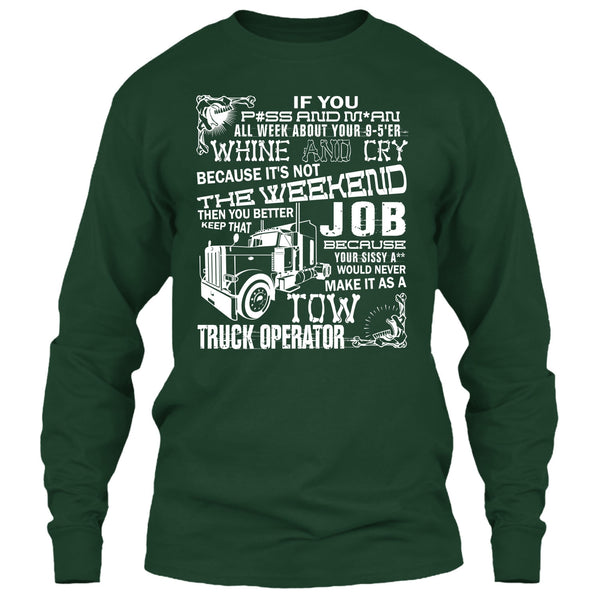 Tow Truck Operator T Shirt, Coolest Truck Operator T Shirt