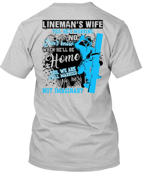 Lineman's Wife T Shirt, I Love Lineman T Shirt