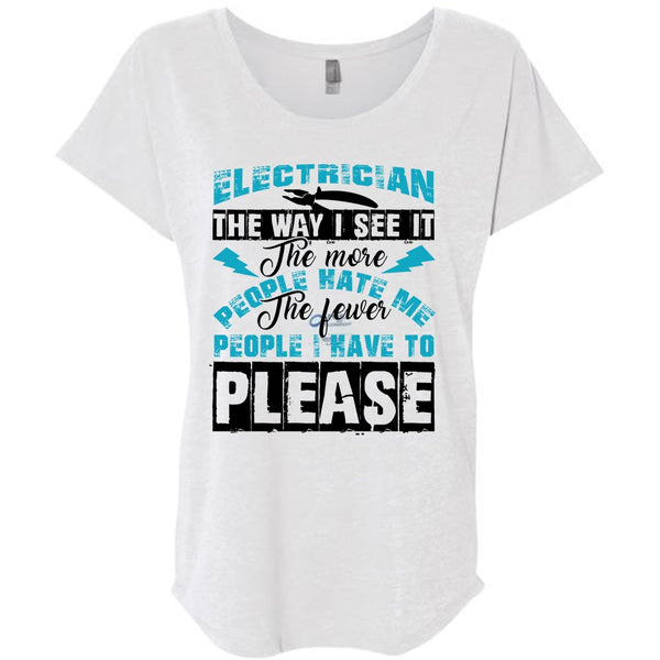 Electrician The Way T Shirt, Being An Electrician T Shirt, Awesome T-Shirts