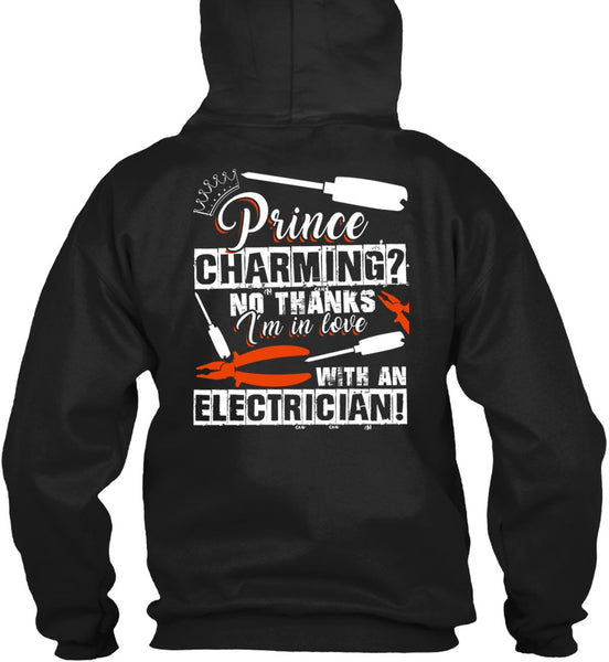 I'm In Love With An Electrician T Shirt, Being An Electrician T Shirt