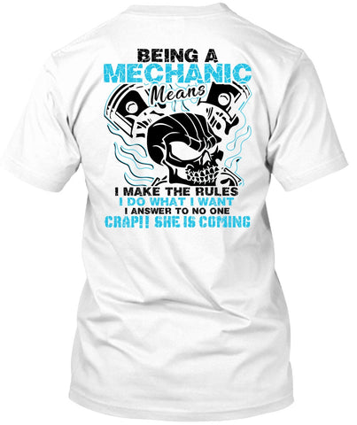 A black t-shirt with the shopify logo