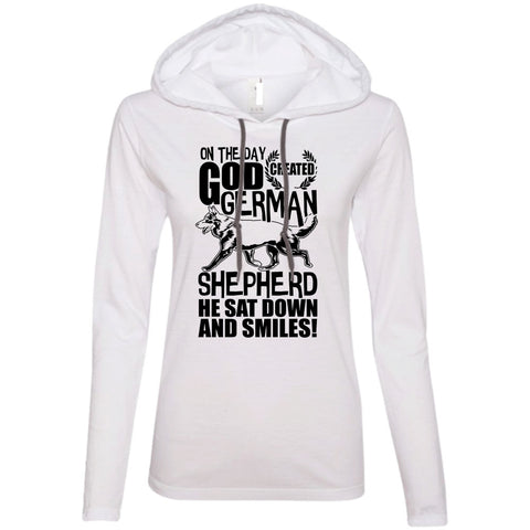 A black t-shirt with the shopify logo