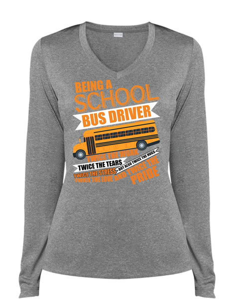 Being A School Bus Driver T Shirt, Being A Bus Driver T Shirt