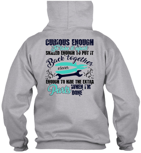 Curious Enough To Take It Apart T Shirt, I Love Electrician T Shirt