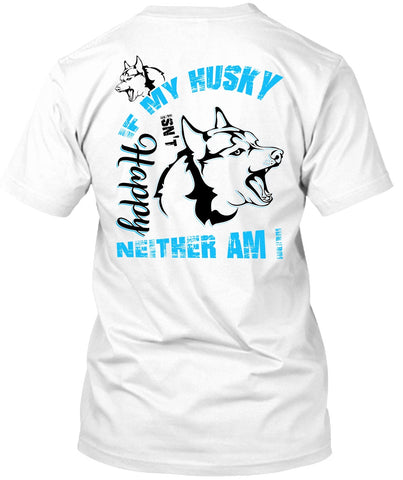 A black t-shirt with the shopify logo