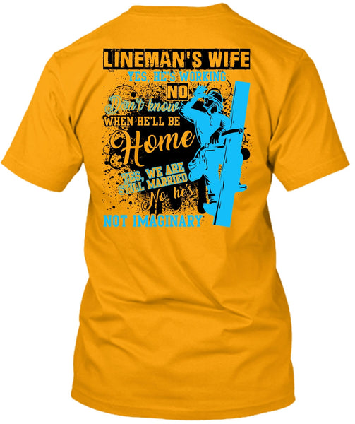 Lineman's Wife T Shirt, I Love Lineman T Shirt
