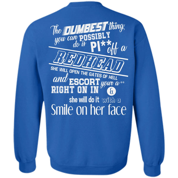 Being A Red Head T Shirt, I Love Hair Stylist Sweatshirt