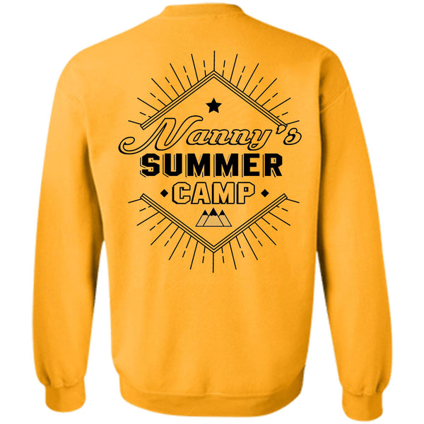 Being A Mother T Shirt, Nanny's Summer Camp Sweatshirt