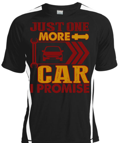 A black t-shirt with the shopify logo