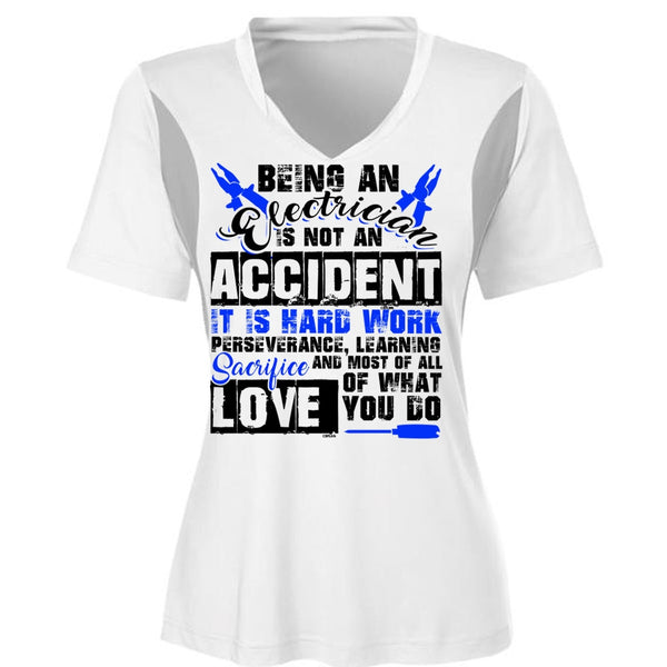 Being An Electrician Is Not An Accident T Shirt, I Love Electrician T Shirt, Awesome T-Shirts