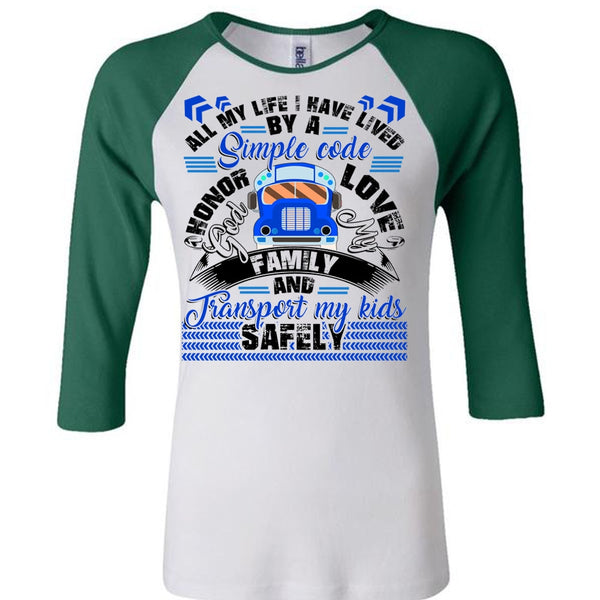 God My Family T Shirt, Transport My Kids Safely T Shirt, Awesome T-Shirts
