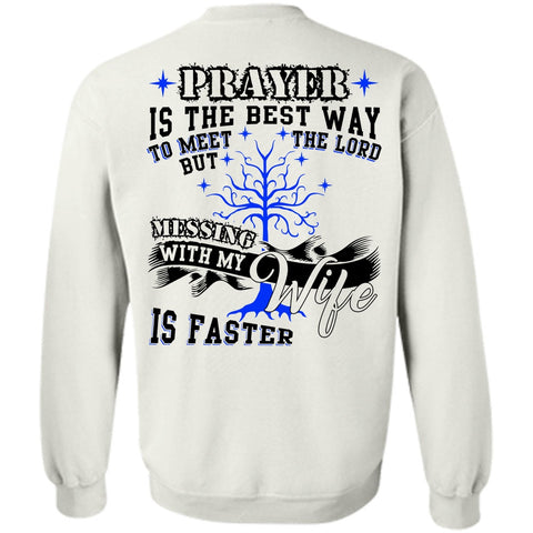 A black t-shirt with the shopify logo