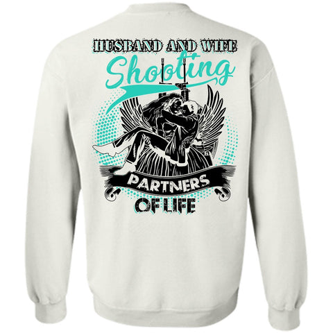 A black t-shirt with the shopify logo