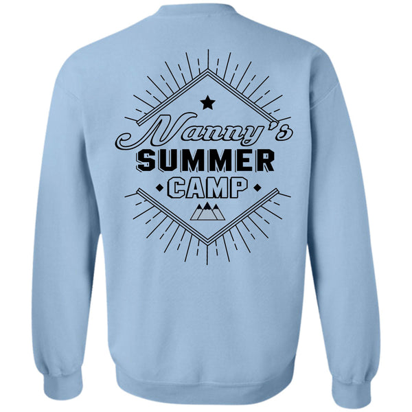 Being A Mother T Shirt, Nanny's Summer Camp Sweatshirt