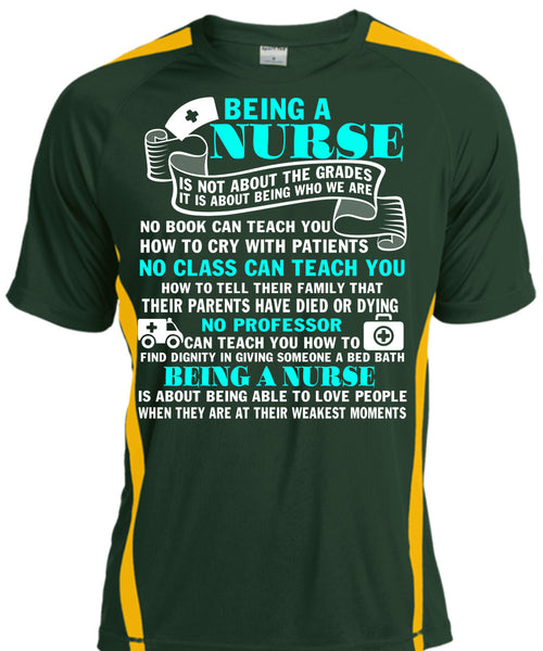 Being A Nurse T Shirt, No Class Can Teach You T Shirt, Cool Shirt