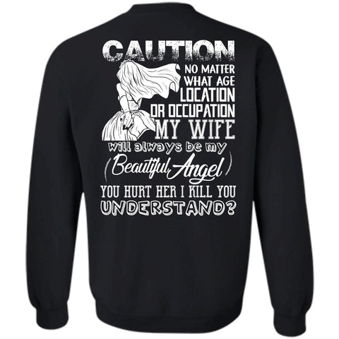 A black t-shirt with the shopify logo