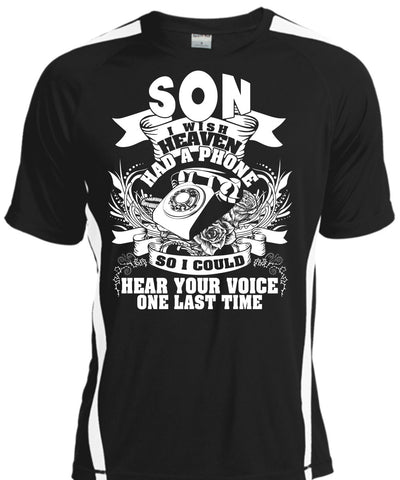 A black t-shirt with the shopify logo