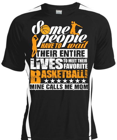 A black t-shirt with the shopify logo