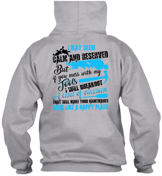 You Mess With My Tools T Shirt, I Love Electrician T Shirt