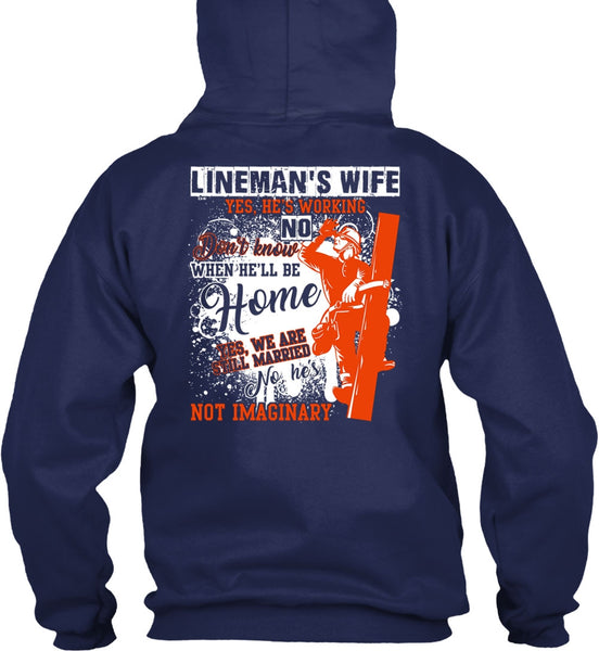 Lineman's Wife T Shirt, Being A Lineman T Shirt