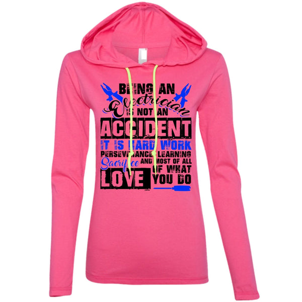 Being An Electrician Is Not An Accident T Shirt, I Love Electrician T Shirt, Awesome T-Shirts