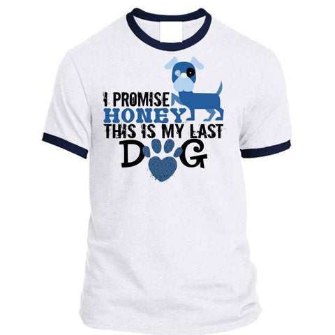 A black t-shirt with the shopify logo