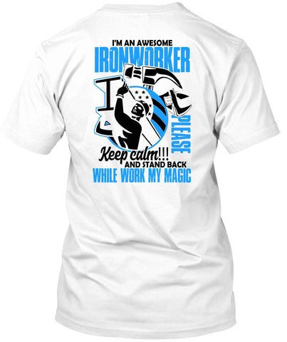 A black t-shirt with the shopify logo