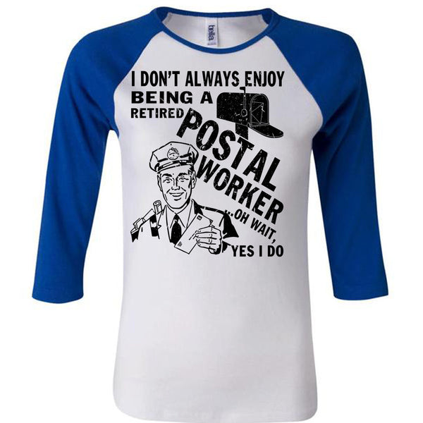 Being A Retired Postal Worker T Shirt, I Love Postman T Shirt, Awesome T-Shirts