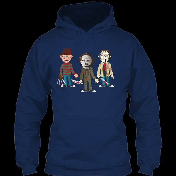 A black t-shirt with the shopify logo