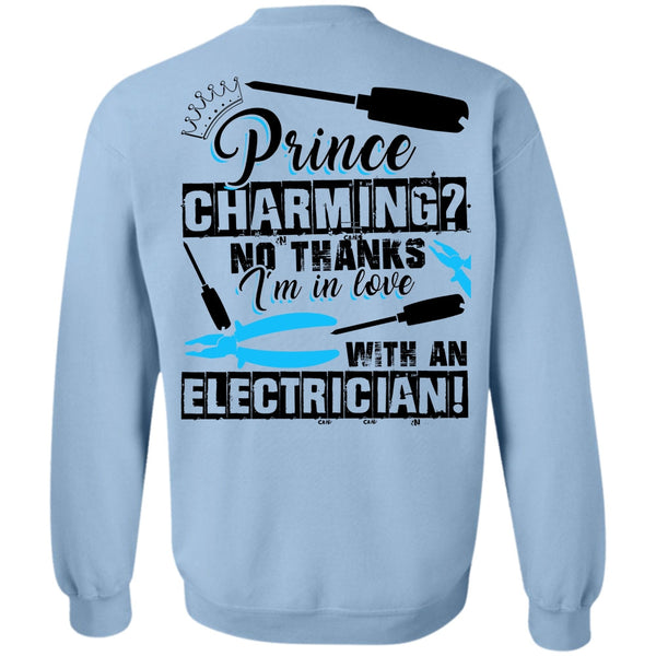 I Love Electrician T Shirt, I'm In Love With An Electrician Sweatshirt