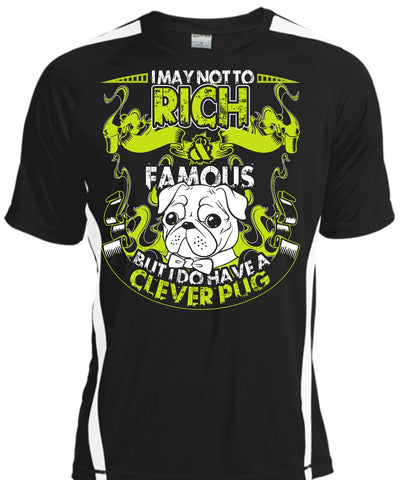 A black t-shirt with the shopify logo