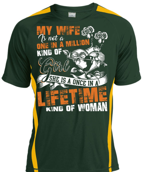 My Wife Is Not A One In A Million Kind Of Girl T Shirt, I Love Wife T Shirt, Cool Shirt