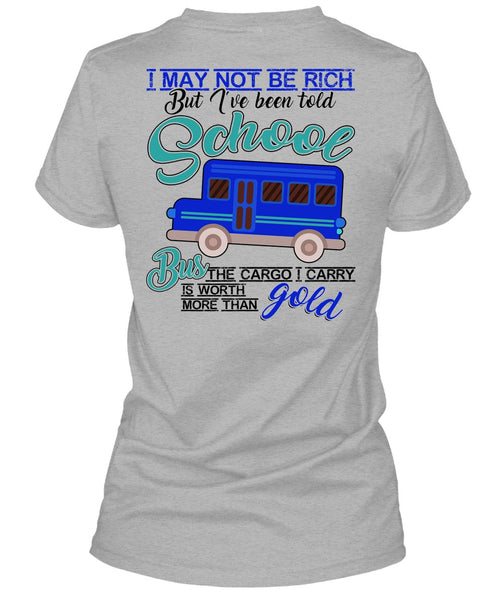 I've Been Told School Bus T Shirt, I Love Bus T Shirt