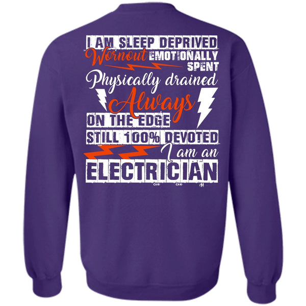 I Am Sleep Deprived T Shirt, I Love Electrician Sweatshirt