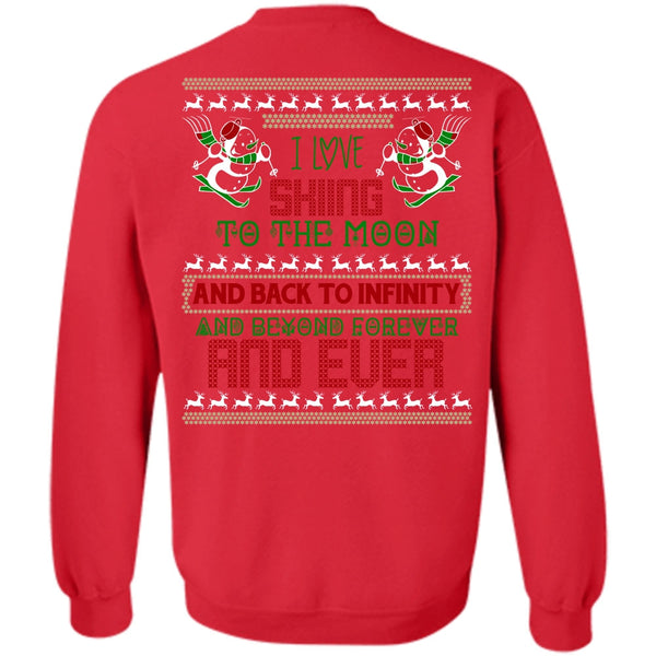 Being A Skier T Shirt, Calls Me A Skiing Sweatshirt