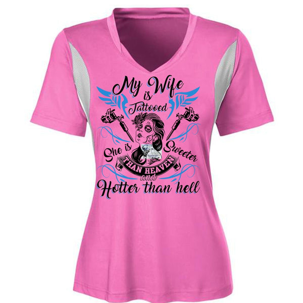 My Wife Is Tattooed T Shirt, I Love Wife T Shirt, Awesome T-Shirts