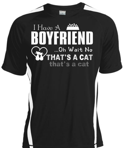 A black t-shirt with the shopify logo