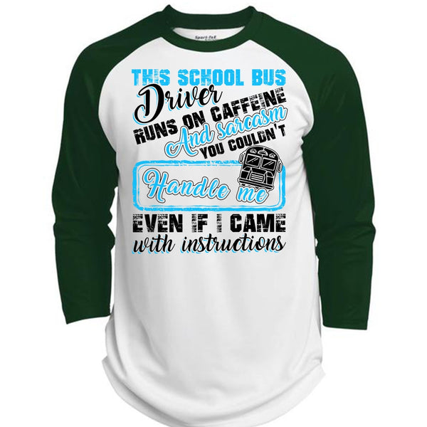 This School Bus Driver T Shirt, I Love Bus T Shirt, Awesome T-Shirts  (Polyester Game Baseball Jersey)