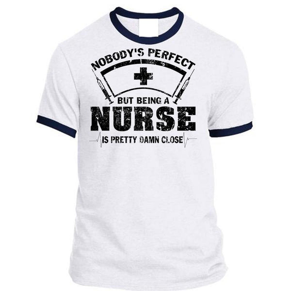 A black t-shirt with the shopify logo