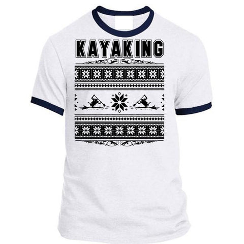 A black t-shirt with the shopify logo