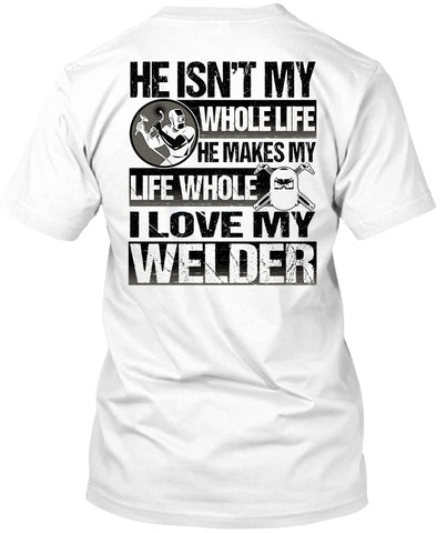 A black t-shirt with the shopify logo