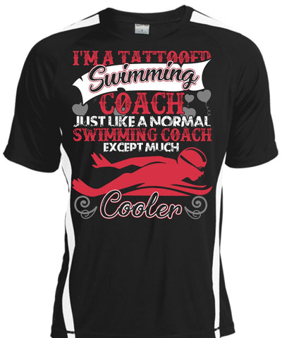 A black t-shirt with the shopify logo