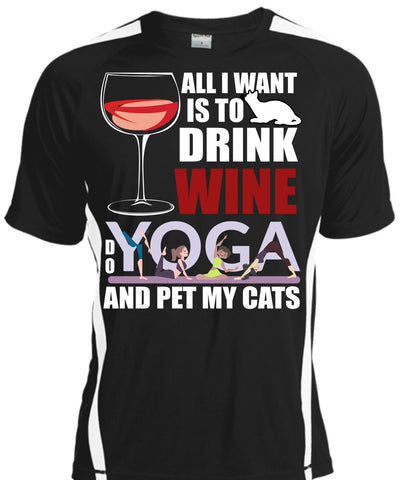 A black t-shirt with the shopify logo