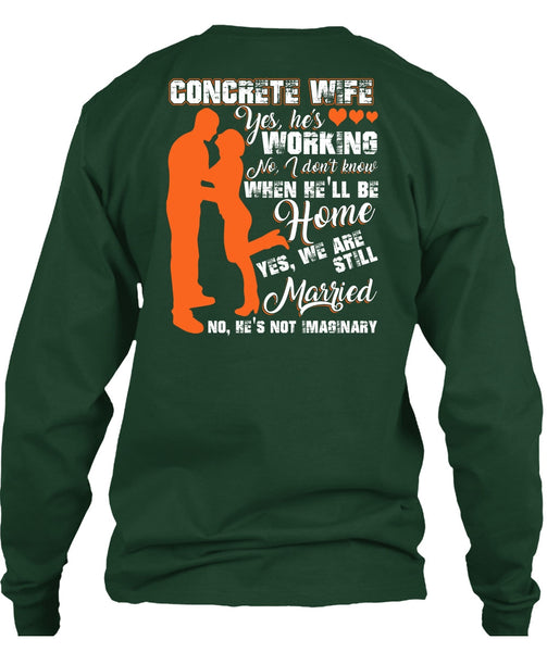 Concrete Wife T Shirt, We Are Still Married T Shirt