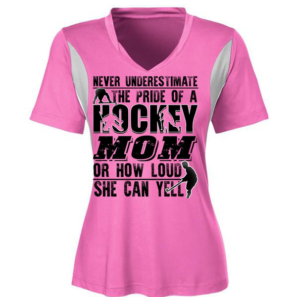 The Pride Of A Hockey Mom T Shirt, I Love Hockey T Shirt, Awesome T-Shirts